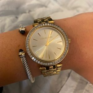 Gold Michael Kors watch